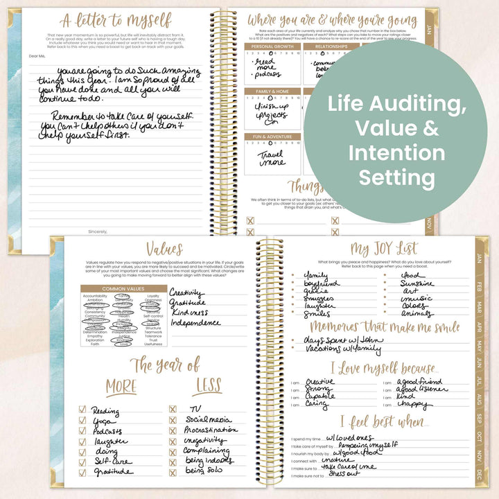 2026 Vision Planner, 7.5" x 9", Ocean Oasis