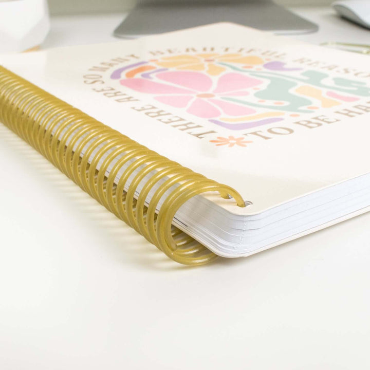 2025-26 Soft Cover Daisy Student Planner, 7" x 9", So Many Reasons to be Happy