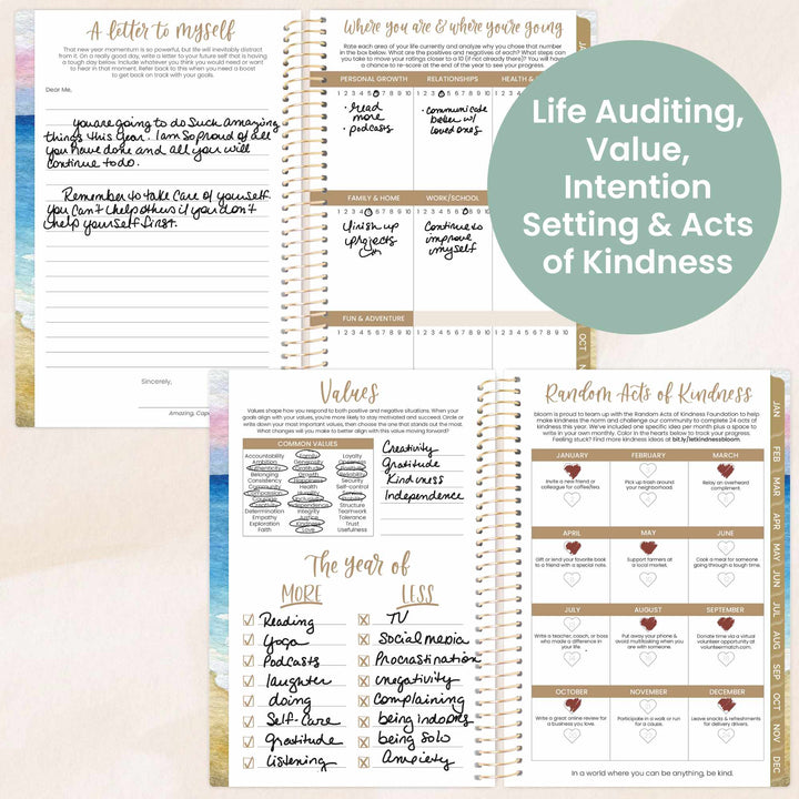 2026 Soft Cover Planner, 4" x 6", Coastal Calm