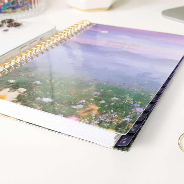 2025-26 Soft Cover Planner, 4" x 6", Mystical Mountains