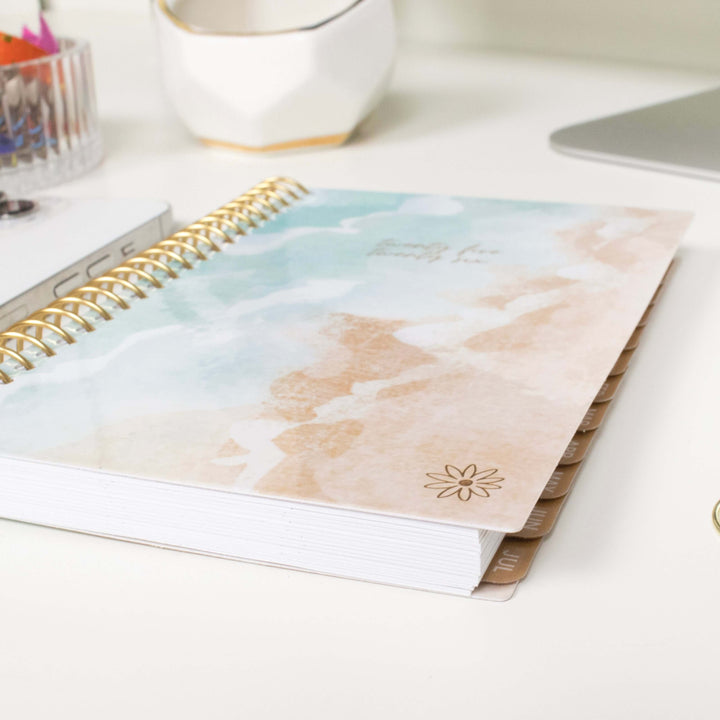 2025-26 Soft Cover Planner, 4" x 6", Ocean Oasis