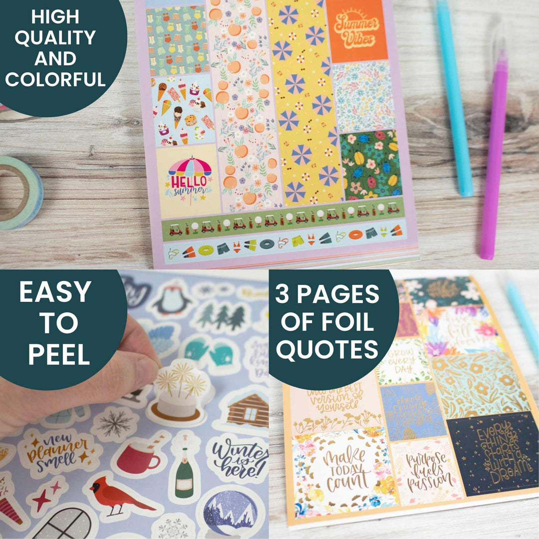 40 Page Sticker Book, Volume 1 - Stickers Make Everything Better
