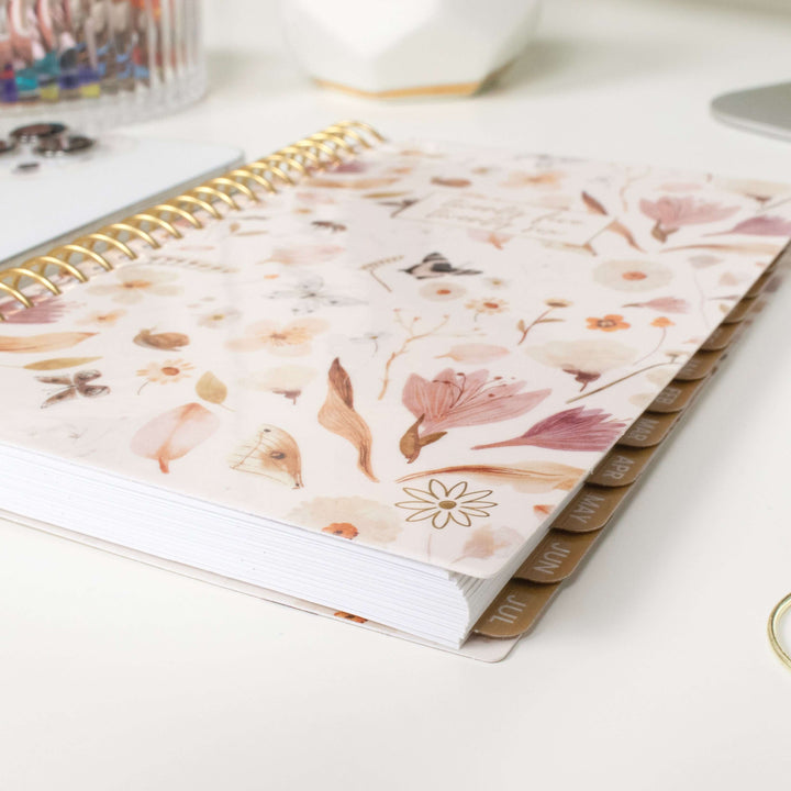 2025-26 Soft Cover Planner, 4" x 6", Butterfly Garden