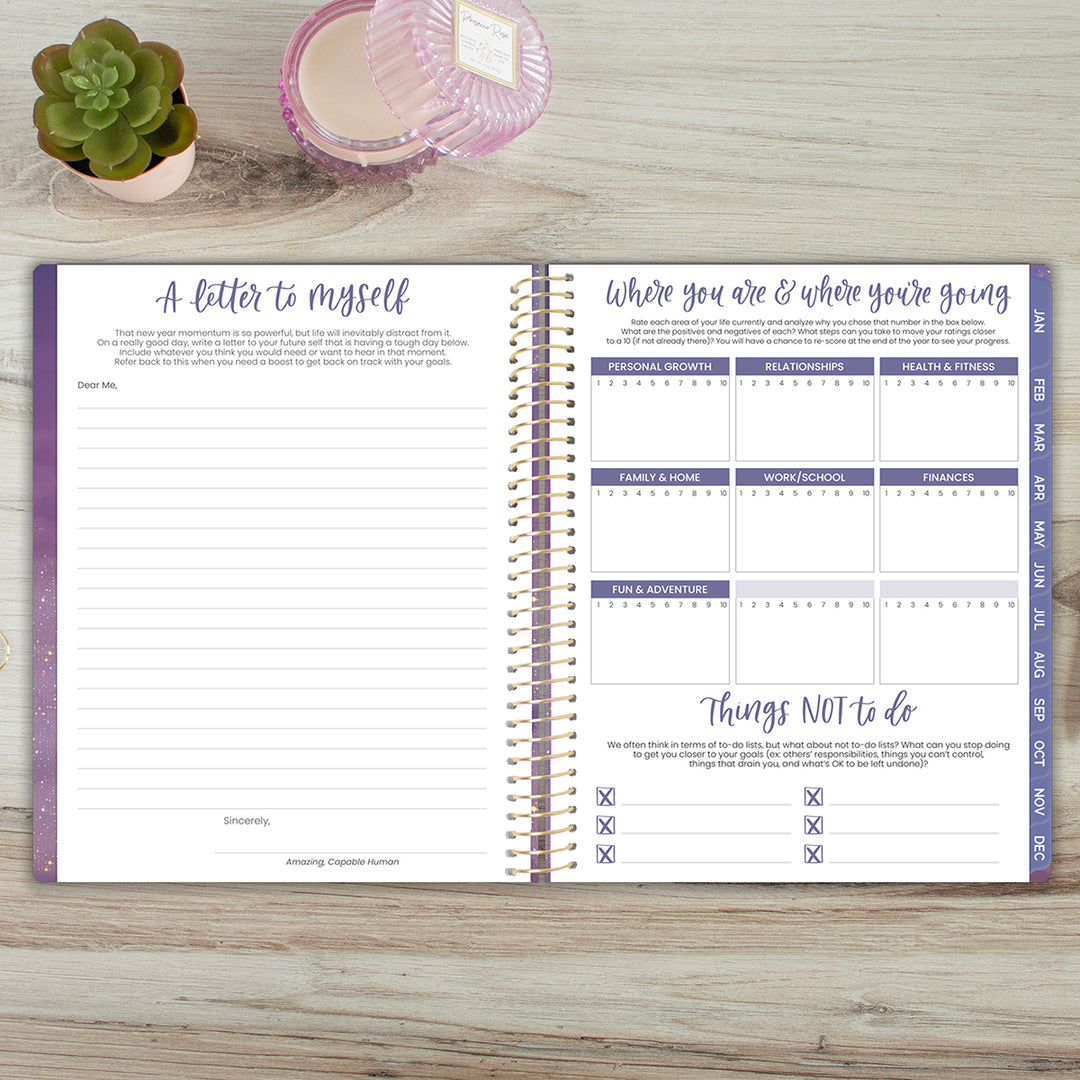 2026 Soft Cover Planner, 8.5" x 11", Good Things are Coming