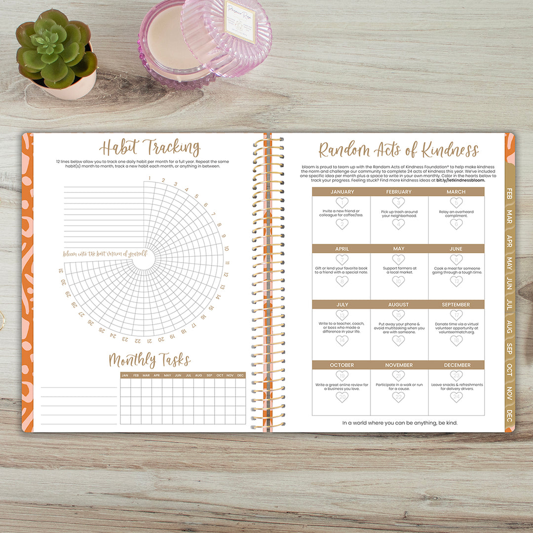 2026 Soft Cover Planner, 8.5" x 11", Moments of Grace