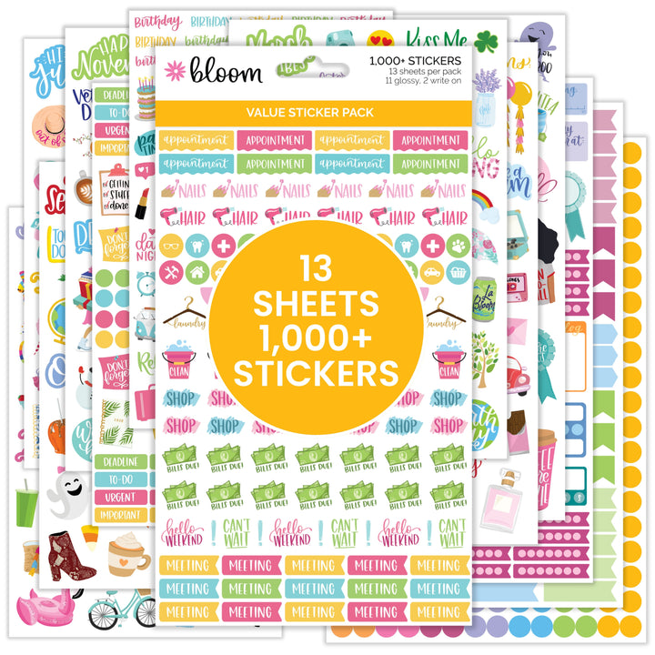 Planner Sticker Value Pack, Classic