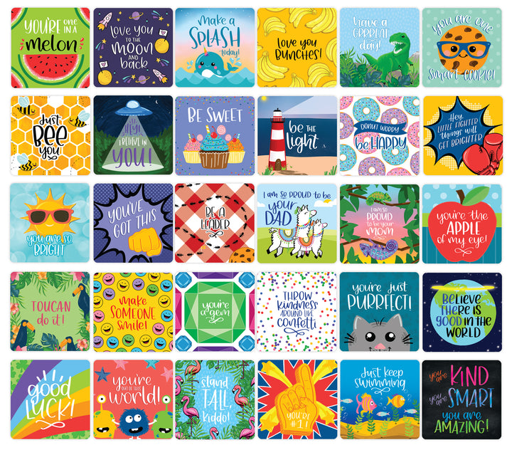 Card Deck, Lunch Box Notes