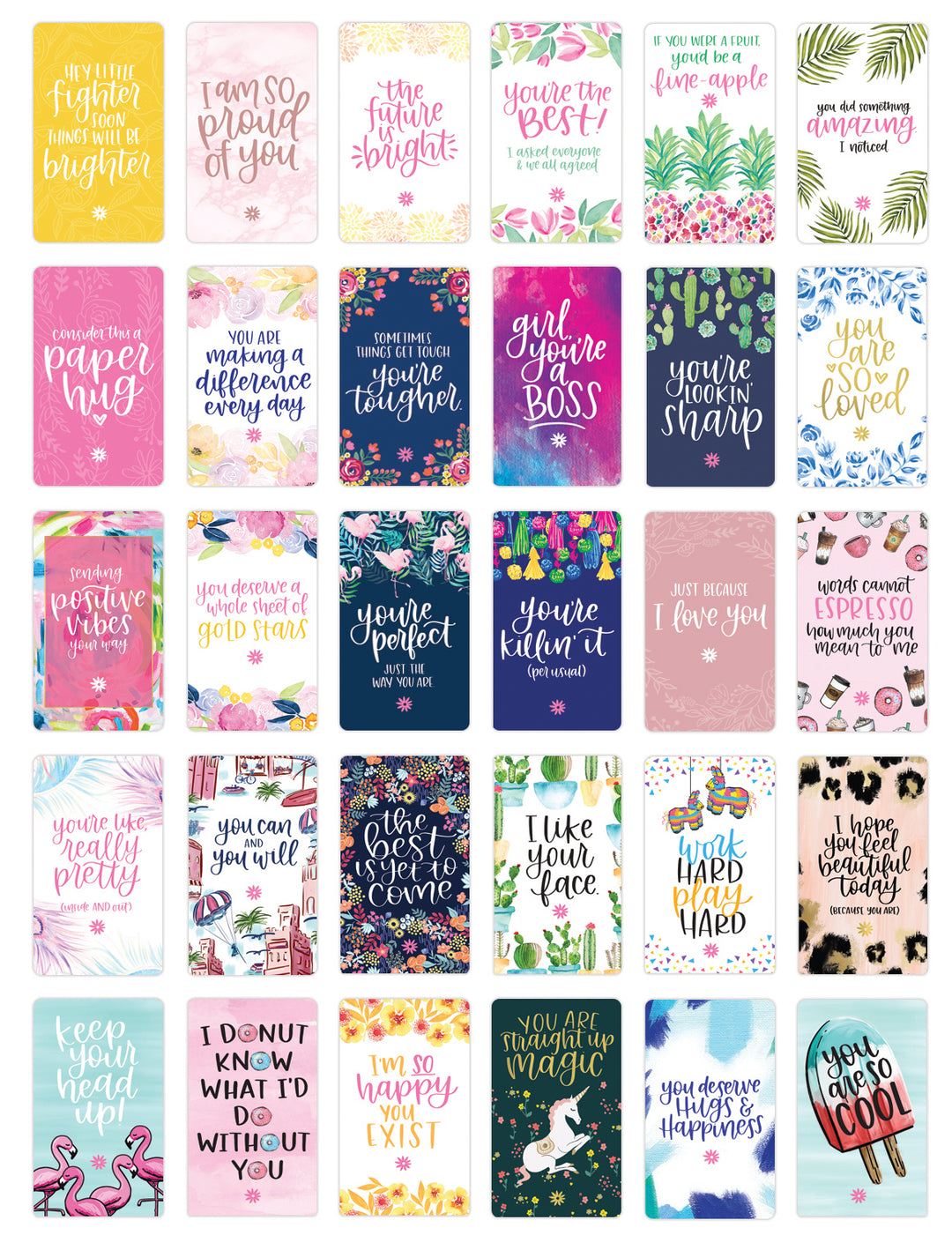 Card Deck, Encouragement Cards