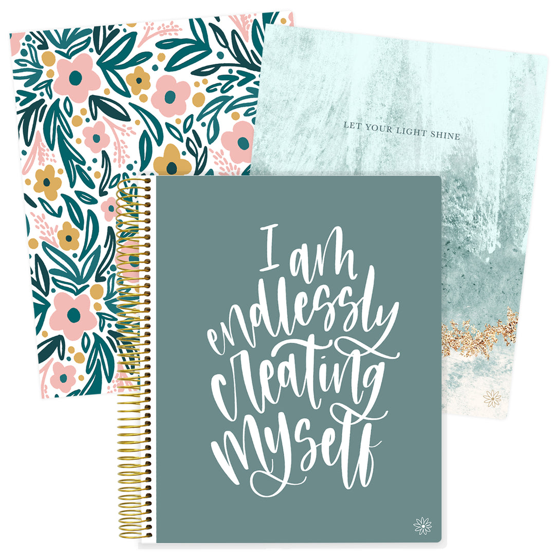 Undated Ultimate Planner & Calendar, Interchangeable Cover