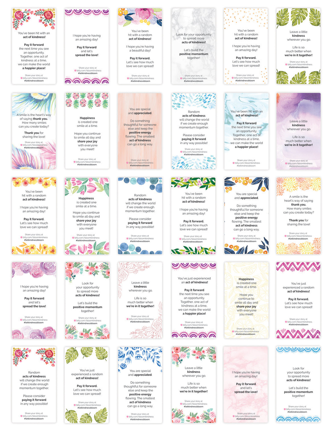 Card Deck, Act of Kindness Cards