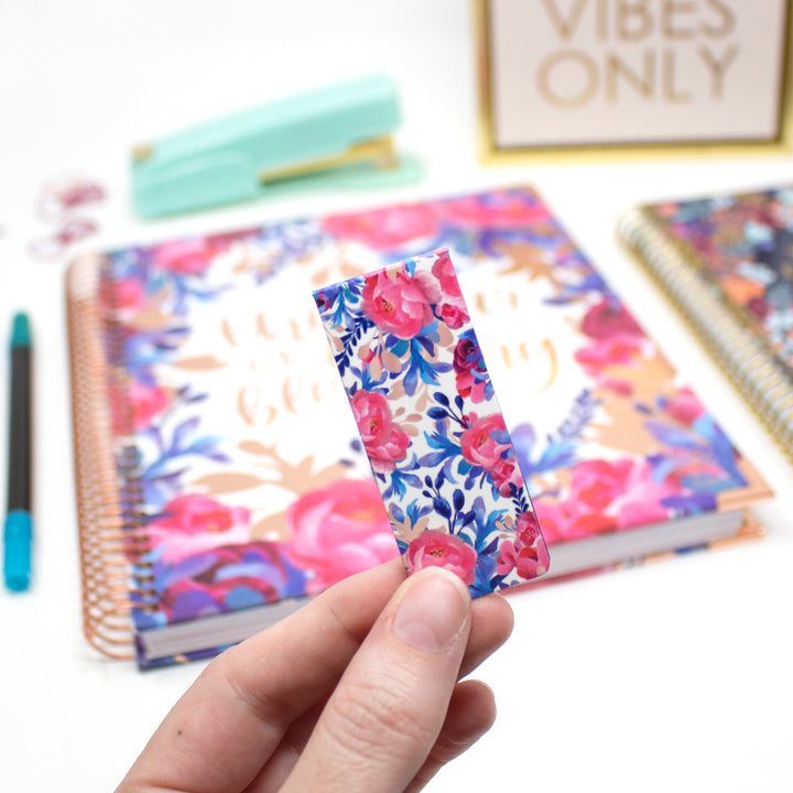 Magnetic Bookmarks, Botanical, Set of 3