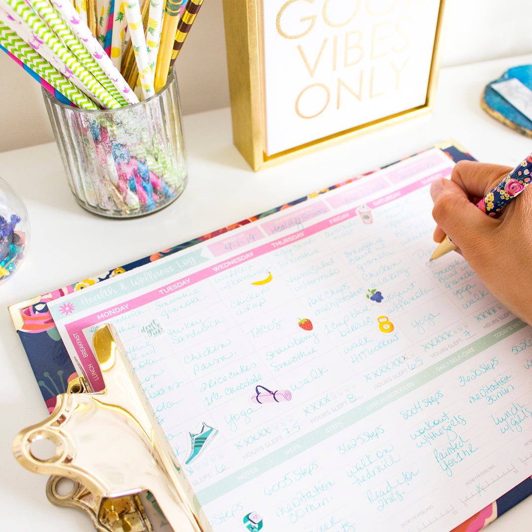 Clipboard, Vintage Floral
