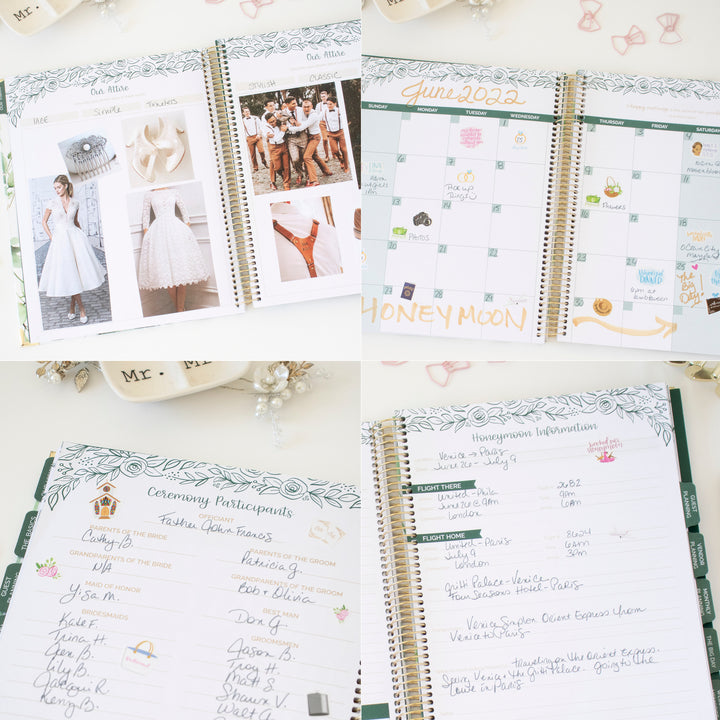 Wedding Planner & Calendar, Planning Our Forever