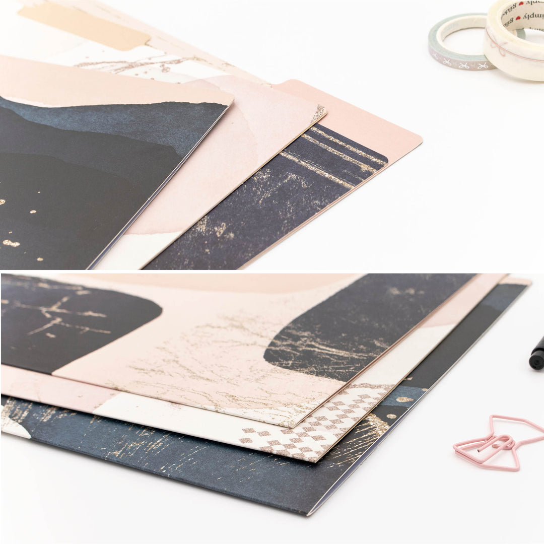 File Folder Set, 6 Pack, Golden Hour