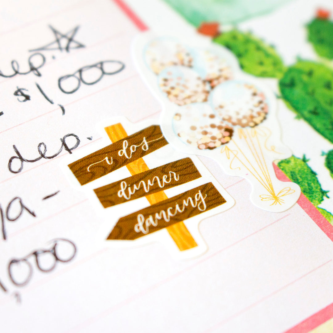 Planner Stickers, Wedding Planning Pack