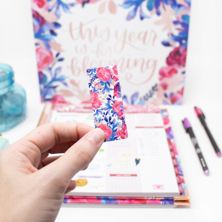 Magnetic Bookmarks, Botanical, Set of 3