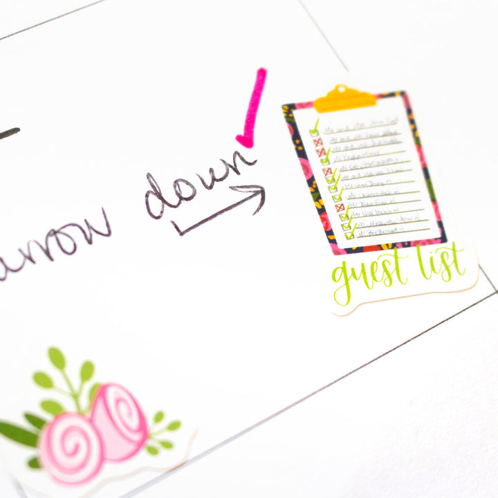 Planner Stickers, Wedding Planning Pack
