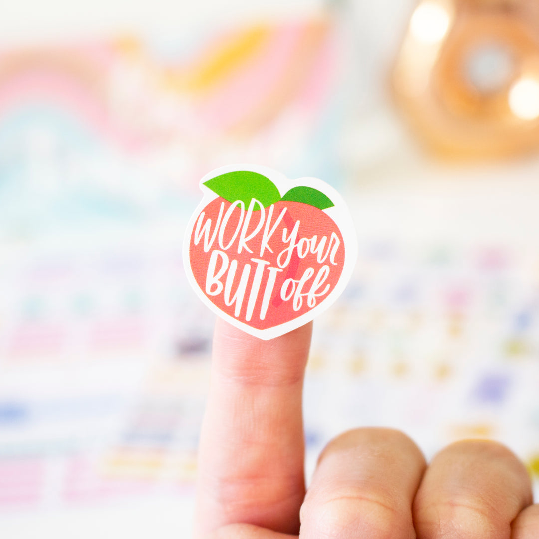 Planner Stickers, Fitness & Healthy Living Pack