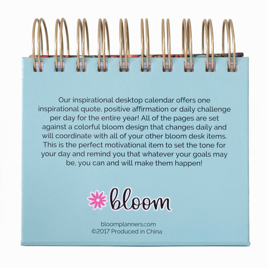 Inspirational Perpetual Desk Easel, The Best is Yet to Come