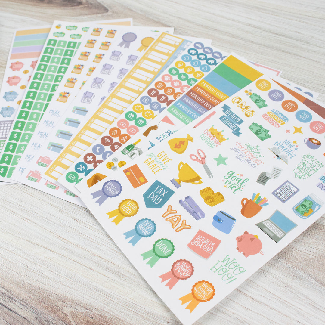 Planner Stickers, Budgeting Pack