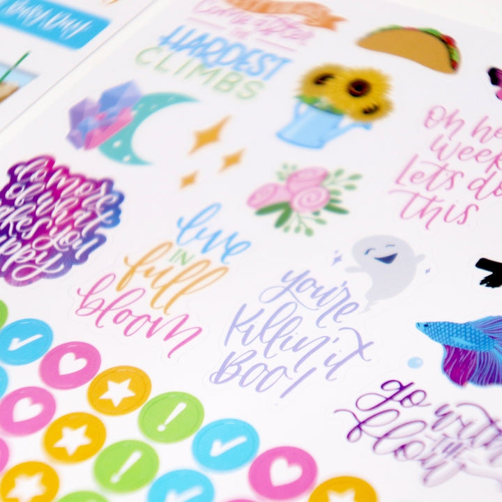 Planner Stickers, Classic Pack