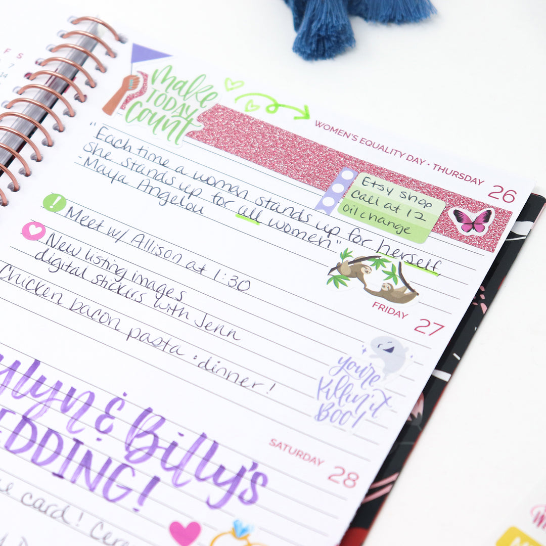 Planner Stickers, Classic Pack