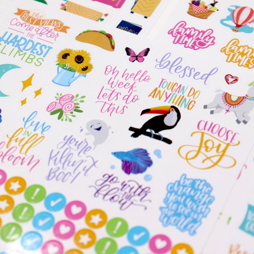 Planner Stickers, Classic Pack