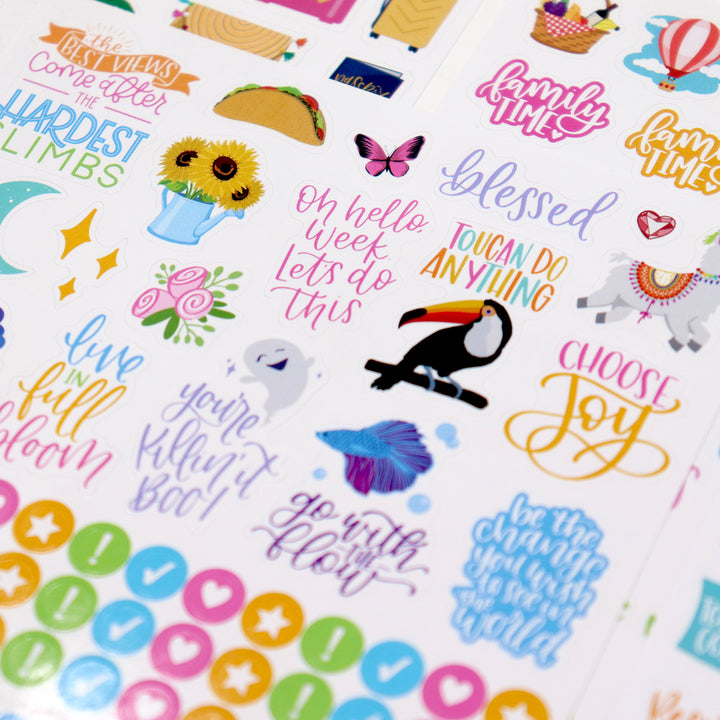 Planner Stickers, Classic Pack