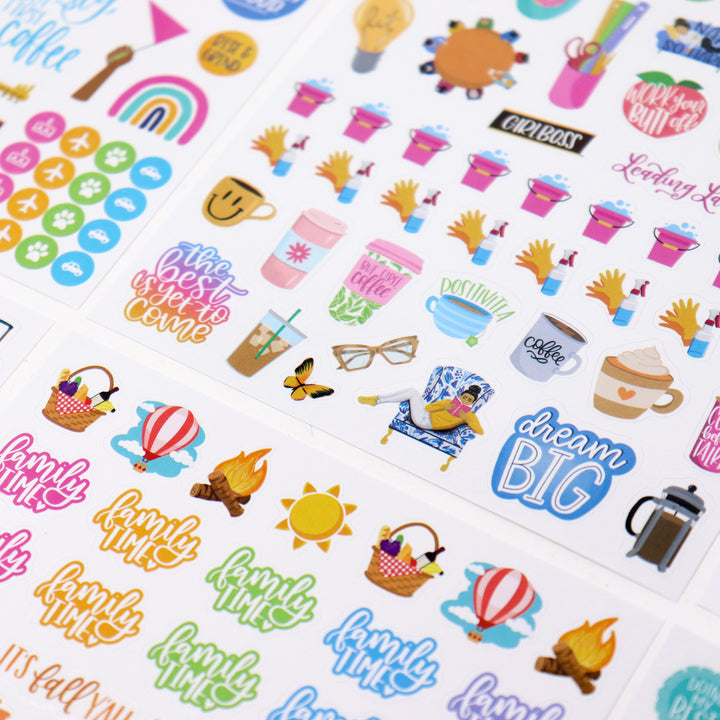 Planner Stickers, Classic Pack