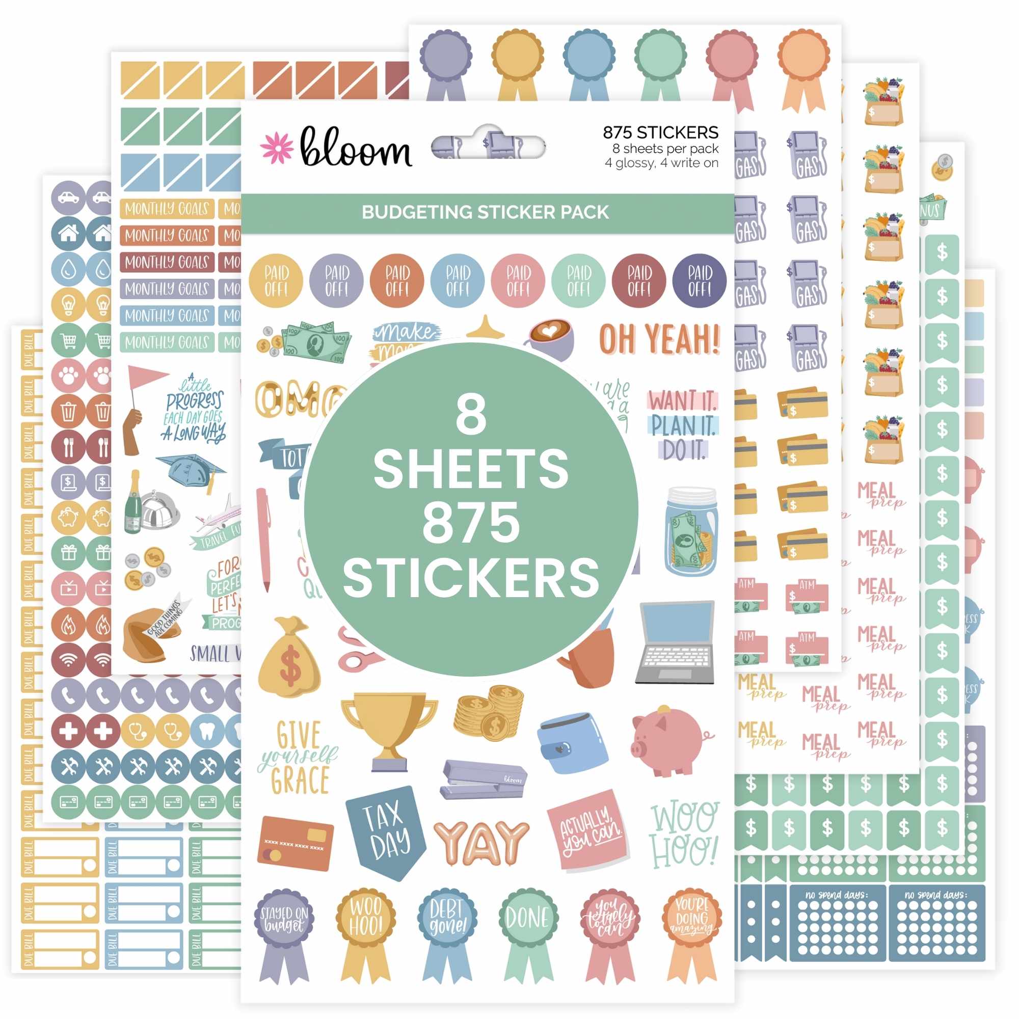 Budget Stickers and Envelopes French Budget Sticker Budget Tracker Budget  Labels -  Sweden