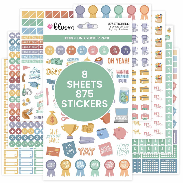 Planner Sticker Pack, Budgeting