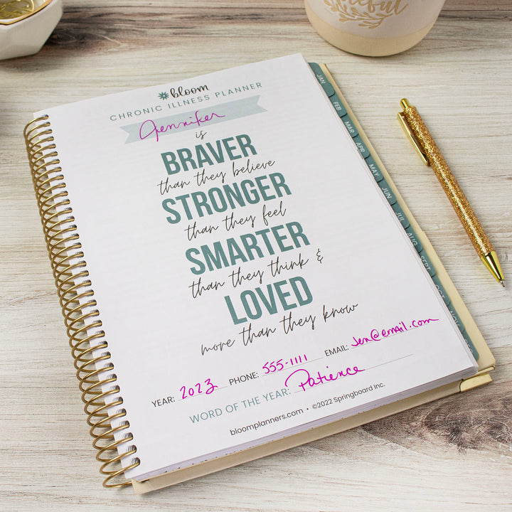 Chronic Illness Planner, You Are Stronger Than You Think