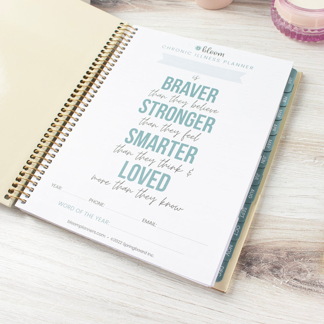 Chronic Illness Planner, You Are Stronger Than You Think