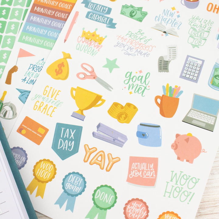 Planner Sticker Pack, Budgeting