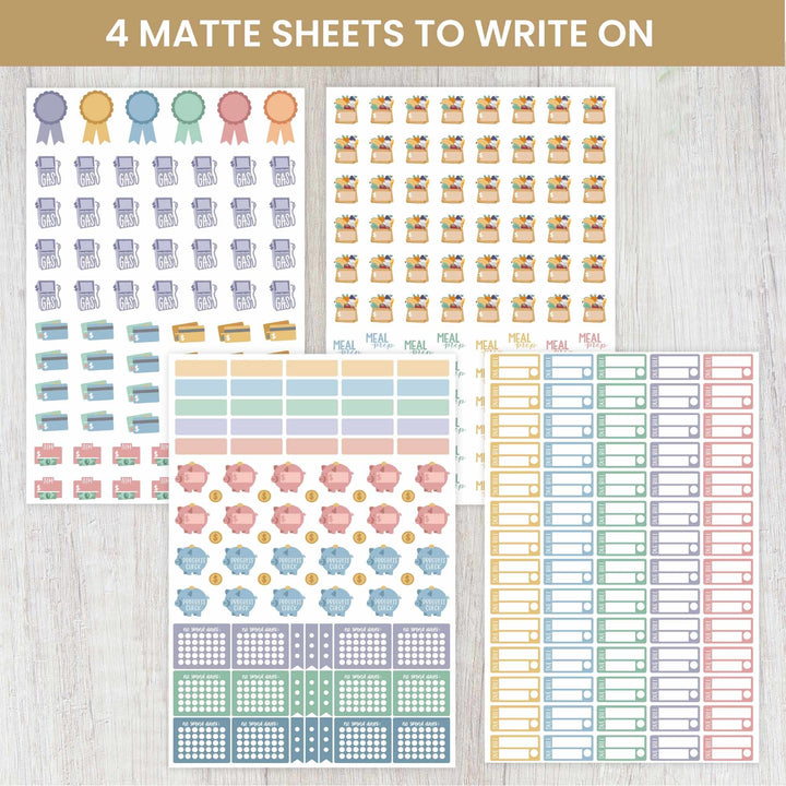 Planner Stickers, Budgeting Pack