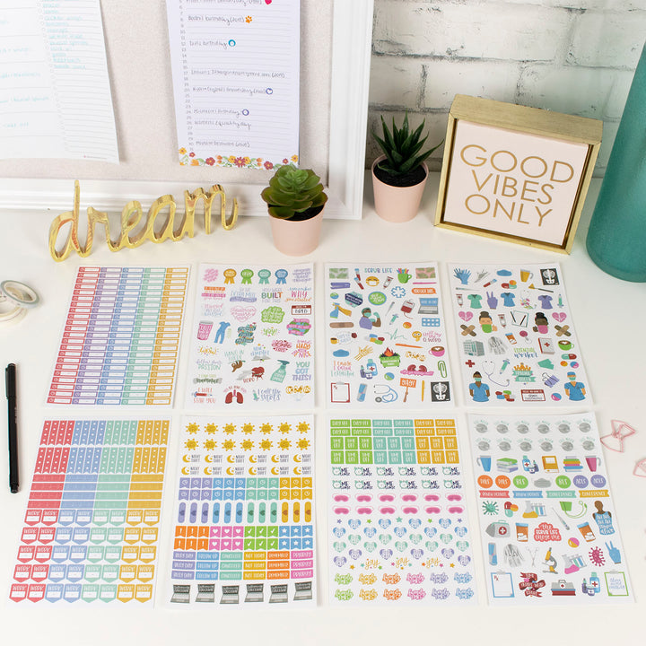 Planner Sticker Pack, Healthcare Heroes