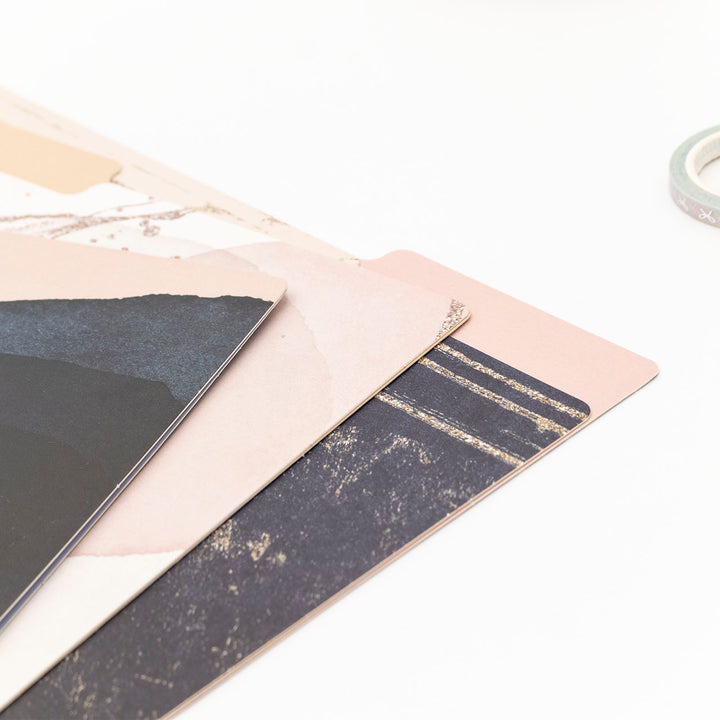 File Folder Set, 6 Pack, Golden Hour