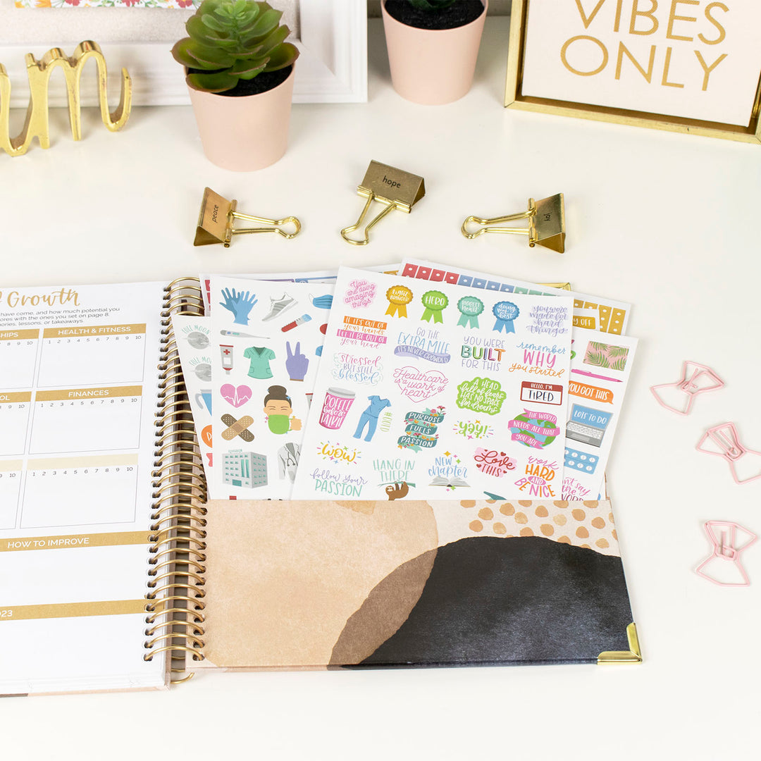 Planner Sticker Pack, Healthcare Heroes