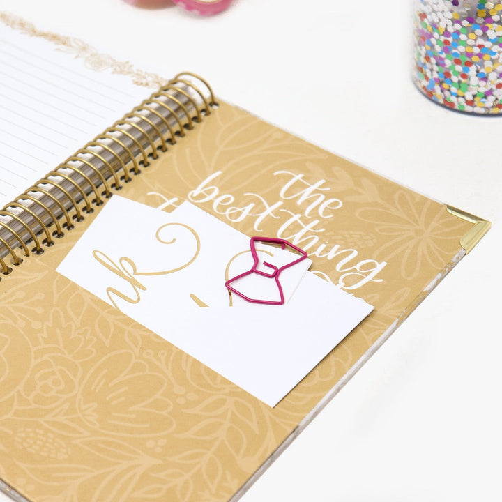 Contact Book, Marble Gold Stamp