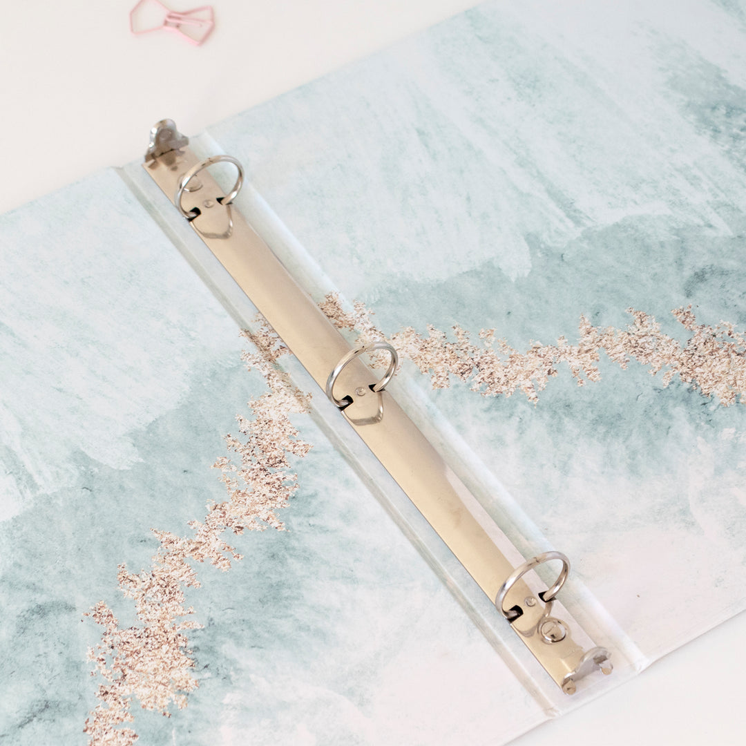 Binder, Blue Crystal