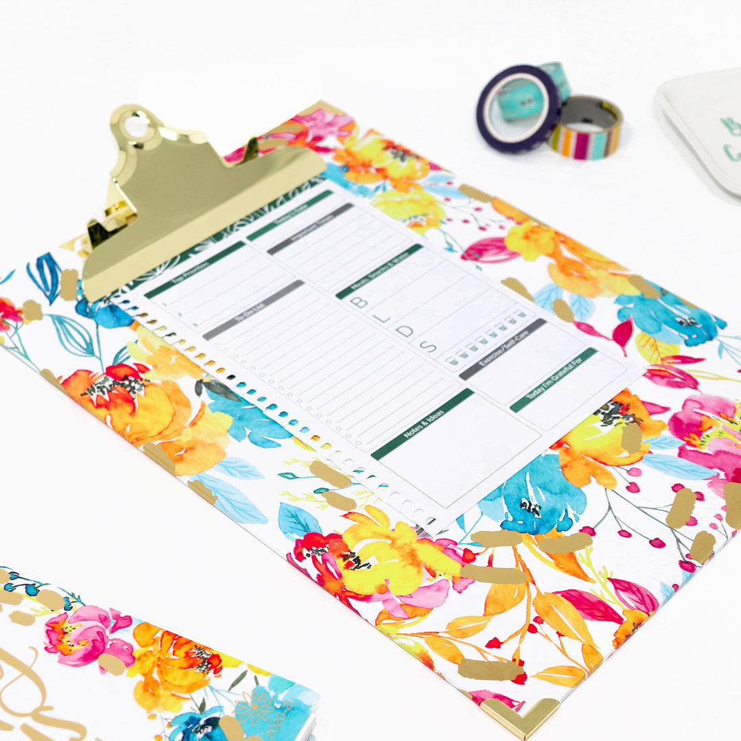 Clipboard, Happy Blooms