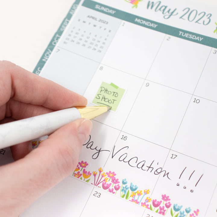 Planner Stickers, Decorative Floral Pack