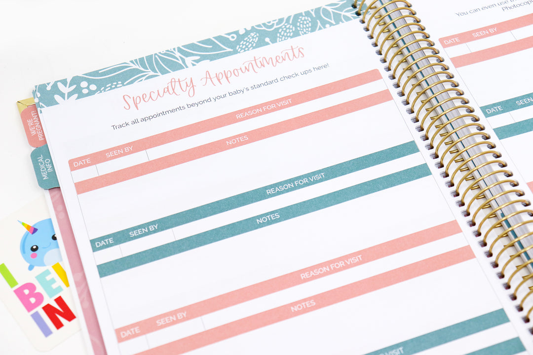 Pregnancy & Baby's First Year Planner & Calendar, Planning for Joy®