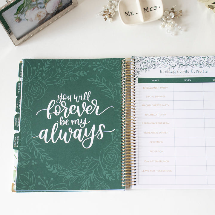 Wedding Planner & Calendar, Planning Our Forever