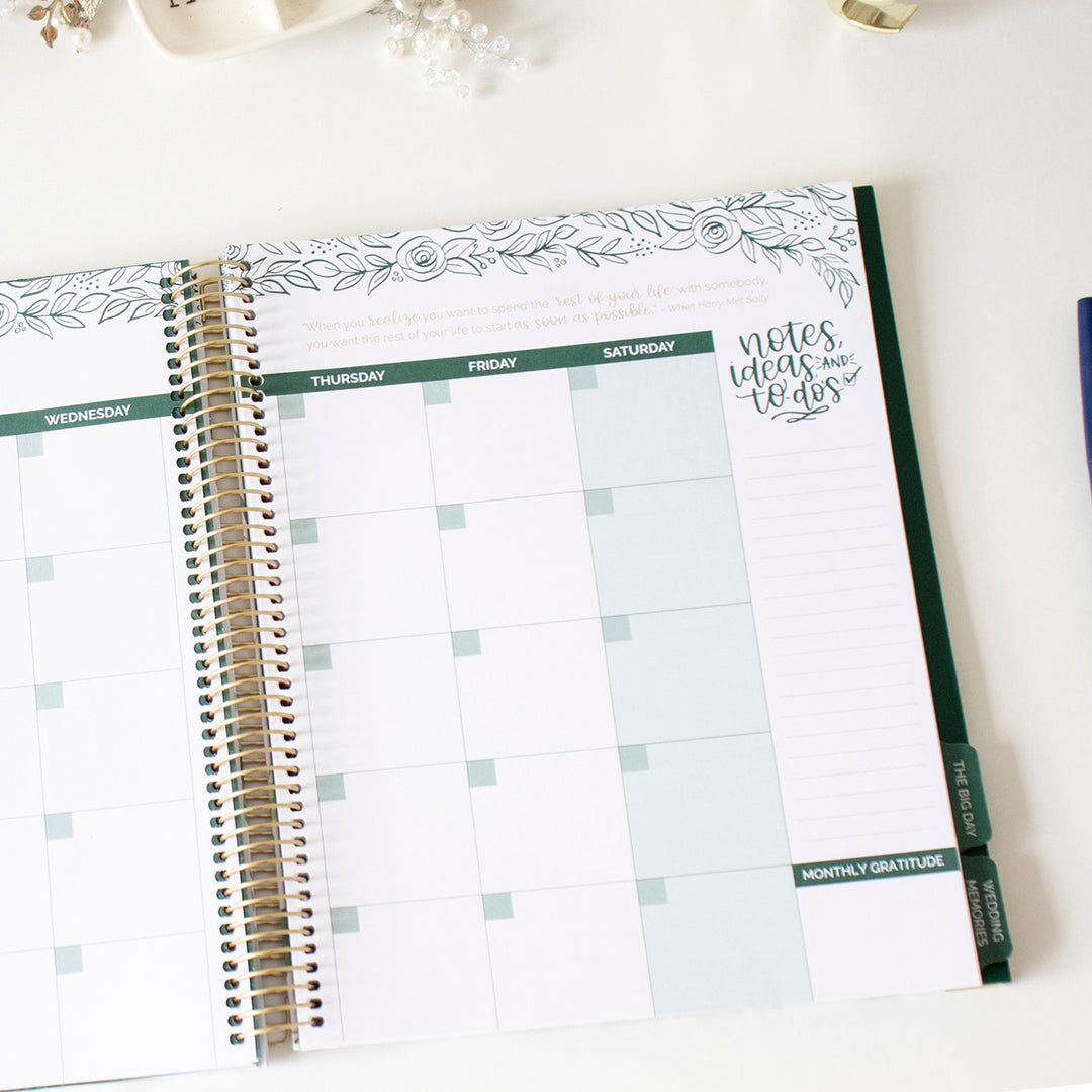 Wedding Planner & Calendar, Planning Our Forever