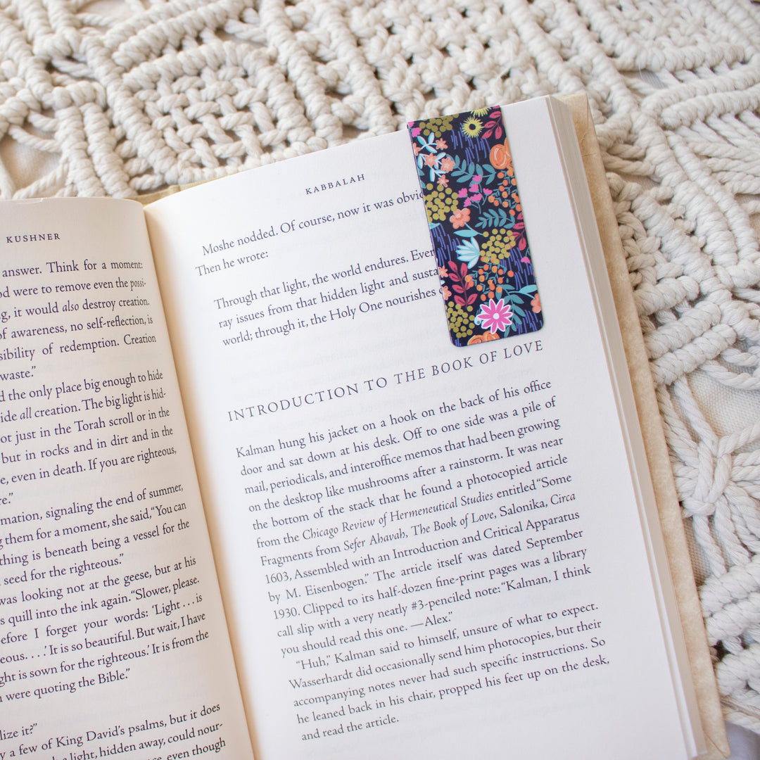 Magnetic Bookmarks, Botanical, Set of 3