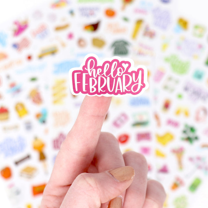 Planner Stickers, Holiday Pack
