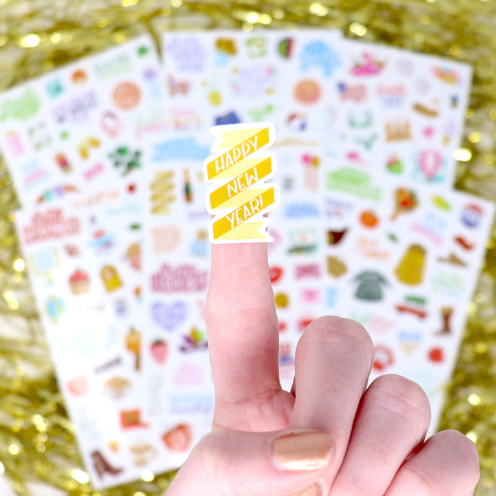 Planner Stickers, Holiday Pack