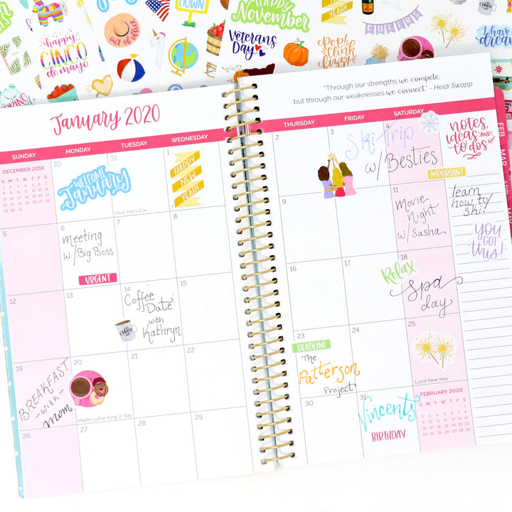 Planner Stickers, Holiday Pack