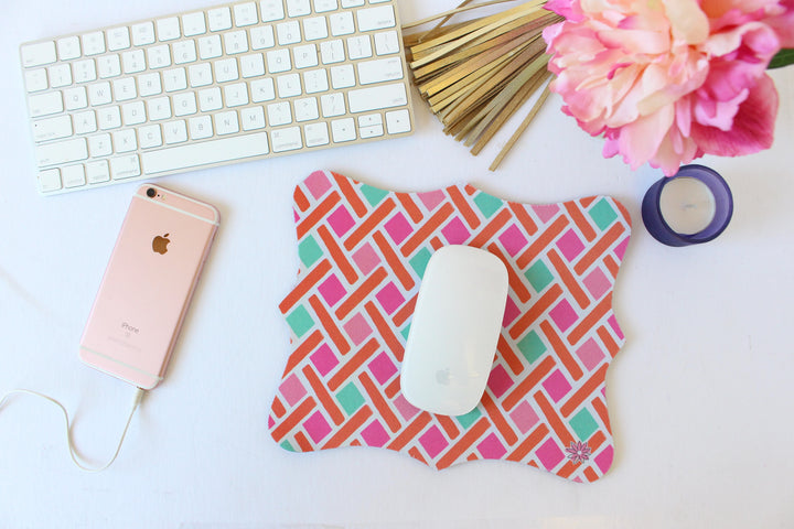 Mouse Pad, Poppy Picnic